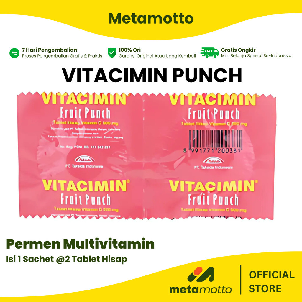 

Vitacimin Fruit Punch - Metamotto Marelan