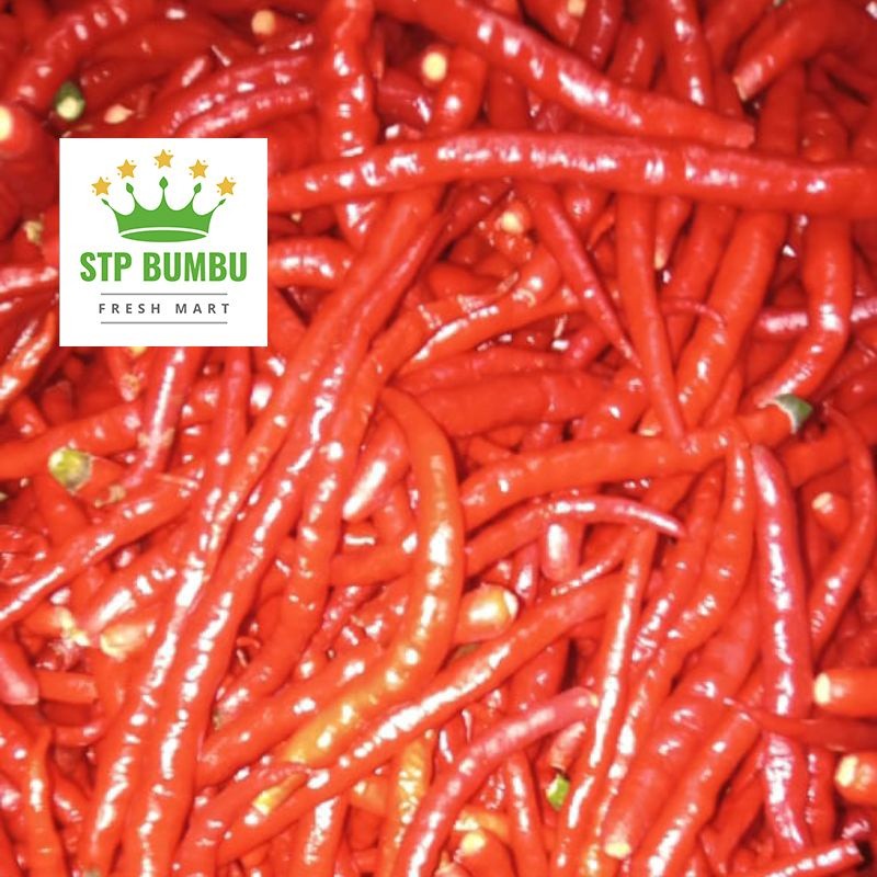 

Paket Cabe Merah Keriting Petik Tangkai 1kg / Cabai Segar Fresh