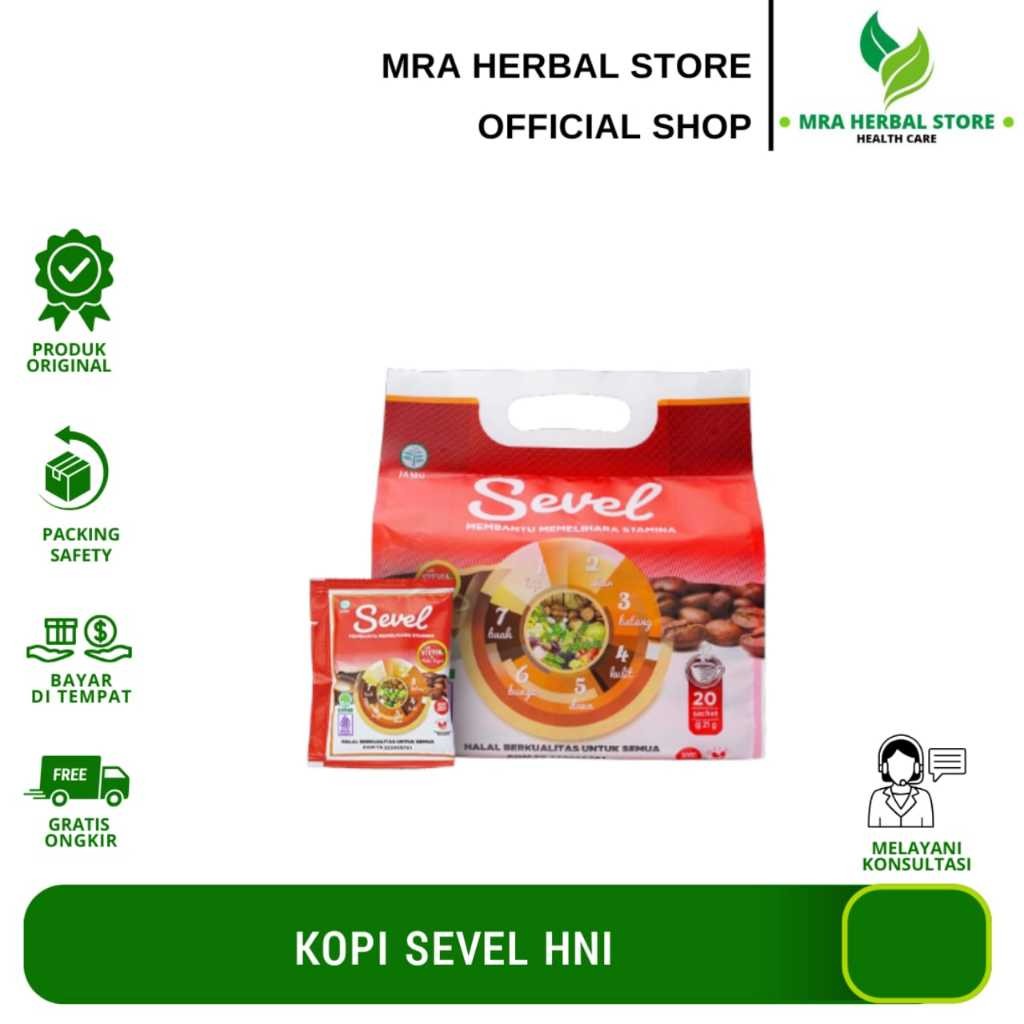 

Kopi Sevel HNI Original | Kopi 7 Elemen Membantu Menjaga Kesehatan Tubuh | Kopi Sevel 10 Sachet