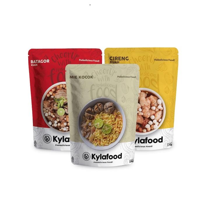 

Kylafood Paket Best Seller (batagor , cireng dan mie kocok - BTG-MKC-CK