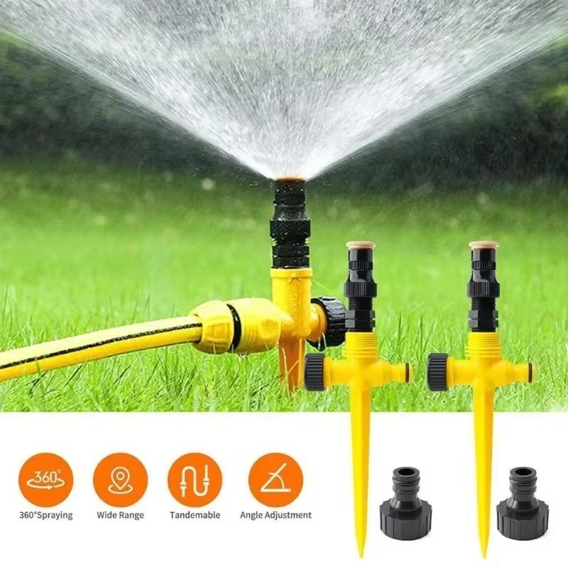 1pc Adjustable 360 Degree Sprinkler Automatic Lawn Irrigation Head in-ground Sprinkler Irrigation De