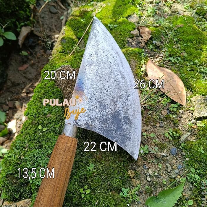 Gobang Cap Mawar 34 CM Pisau sembelih hewan kurban khusus seset kulit