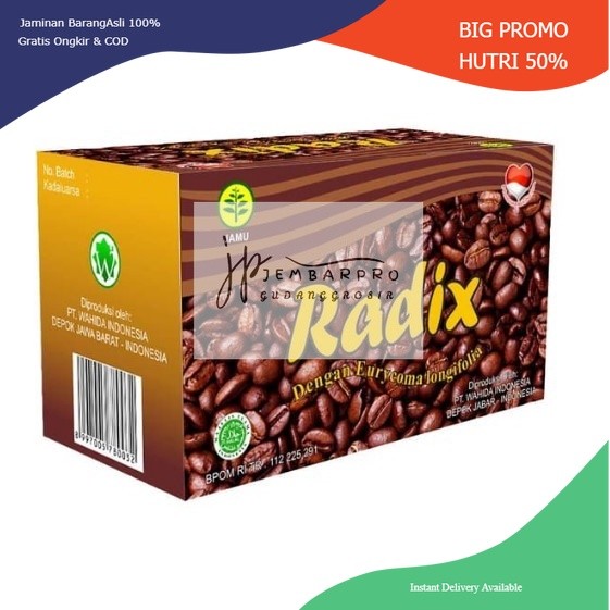 

Kopi Radix Herbal Wahida Asli Original ( BPOM Resmi ) Promo Jual Murah Asli Original