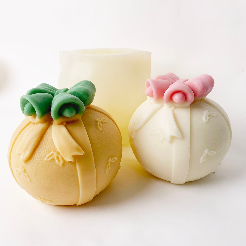 

Fashion Gift Ball Silicone Candle Mold Decorations Bauble Ornament Soap Mould Xmas Creativity Designed Present