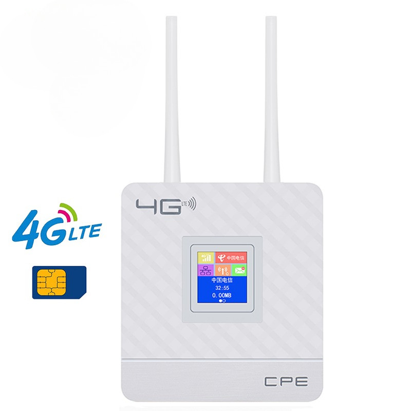 TIANJIE CPE903 Lte Home 3G 4G 2 External Antennas Wifi Modem CPE Wireless Router With RJ45 Port And 
