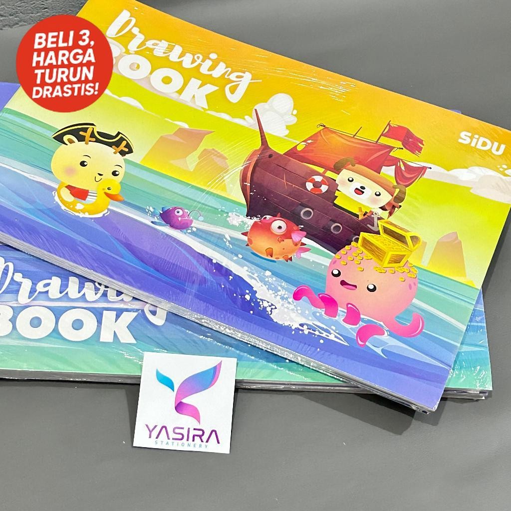 

SATU PACK 5 PCS Buku Gambar A4 Sinar Dunia SIdu