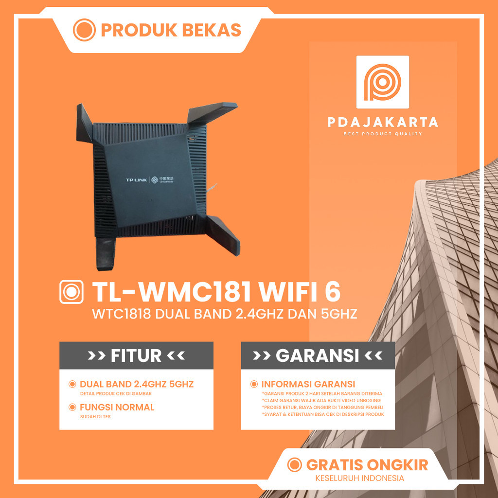 TP-LINK TL-WMC 181 WIFI 6 DUAL BAND 2.4GHZ DAN 5GHZ
