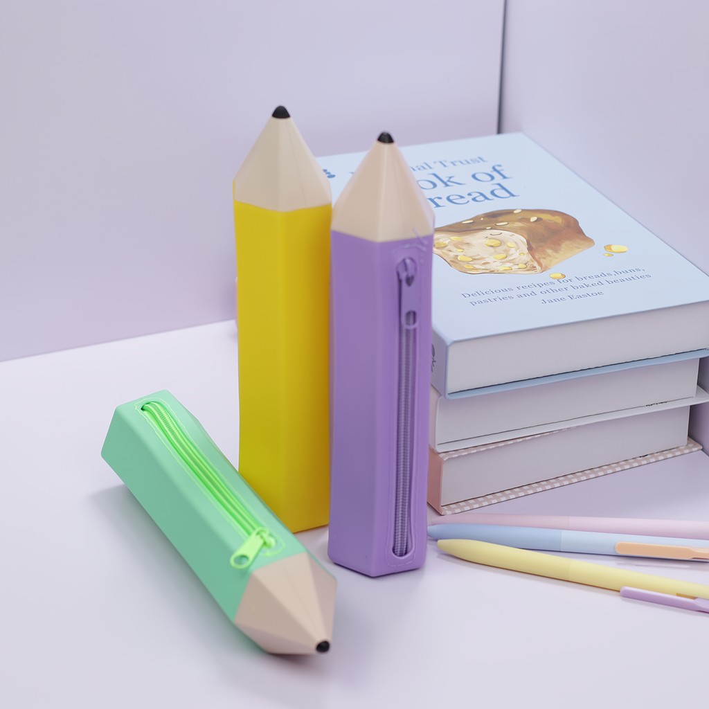 

[ COD✅ ] Kotak Pensil Silikon - Desain Ritsleting Pensil, Tas Penyimpanan Alat Tulis Lembut dan Mudah Bersih, Tas Penyimpanan Multi-Warna Portabel untuk Siswa dan Profesional, Segel Ritsleting Tahan Lama, Aksesori Desktop Ringan, Penting untuk Belajar