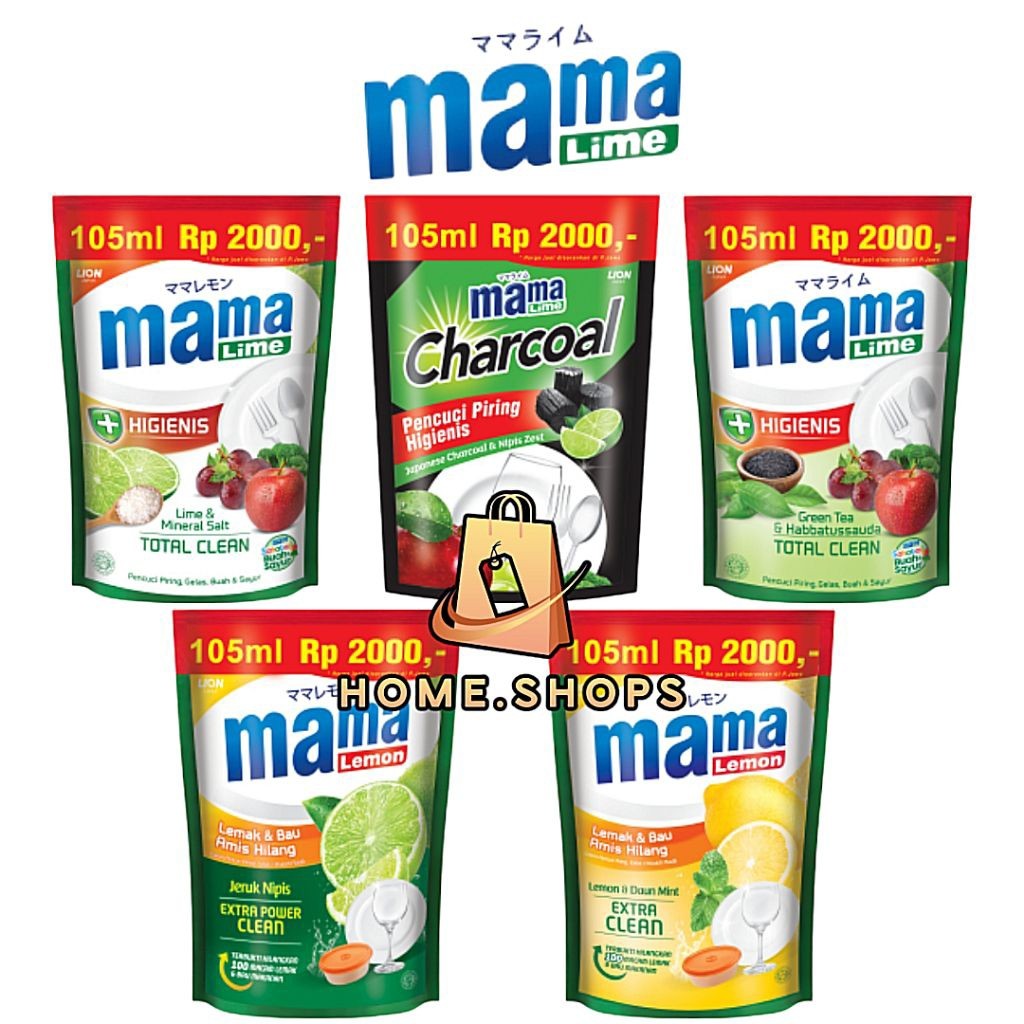 

Mama Lemon Pencuci Piring 105 ML Eceran 2000