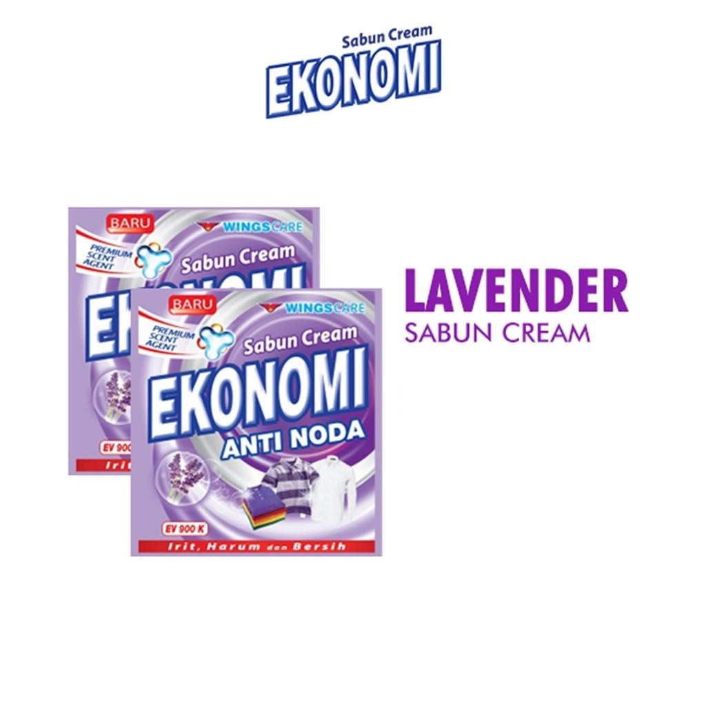 

Ekonomi Cream Deterjen Lavender 380 gr x2