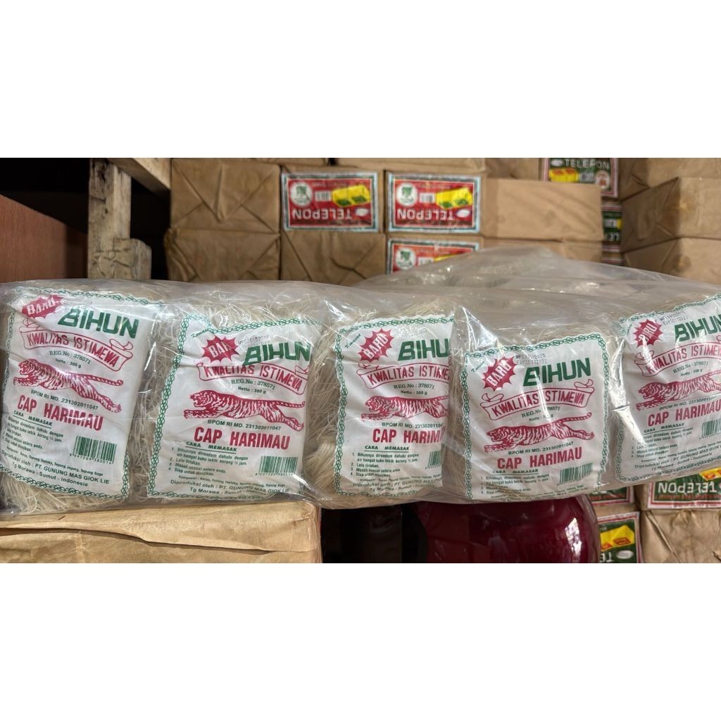 

Bihun cap Harimau Merah@ 25 bks x 300 gram