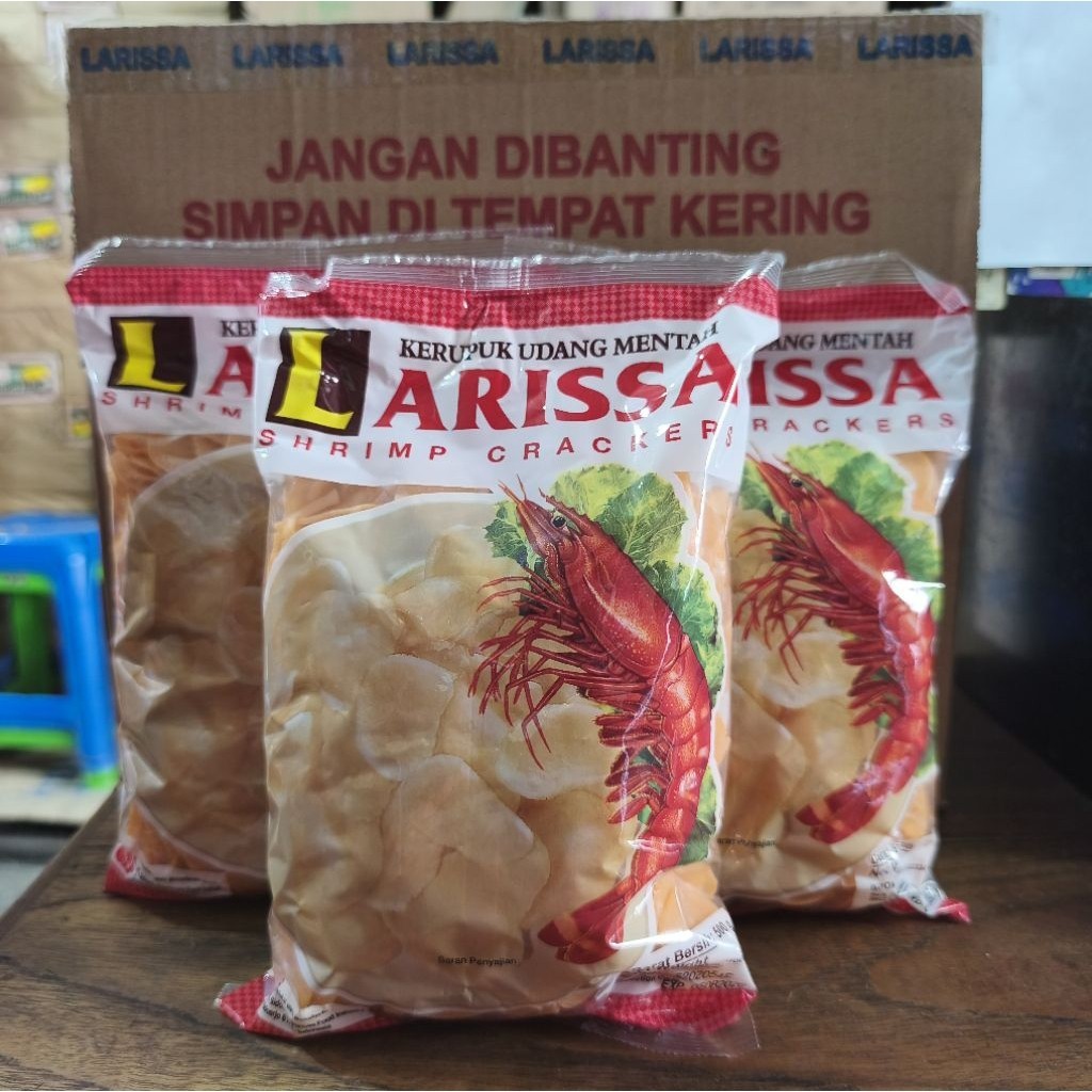 

Kerupuk udang Larissa 500gr