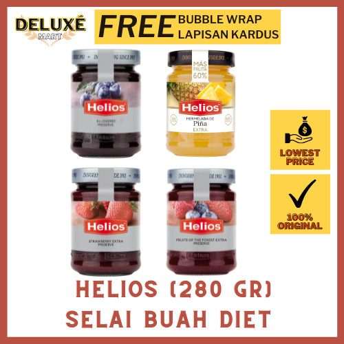 

Helios Diet Preserve (280 gr) - Selai Buah Diet Sehat Spanyol