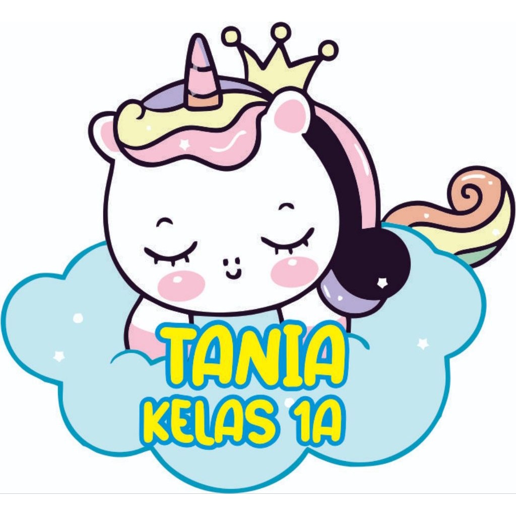 

Name Tag unicorn karakter MPLS