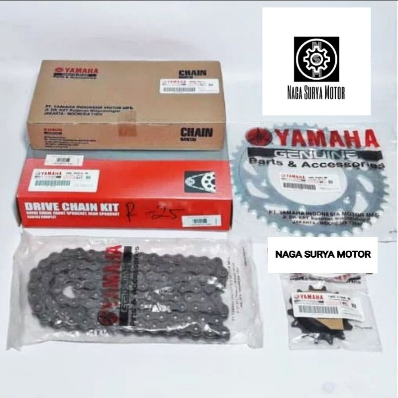 Gear set gir set Yamaha R25 MT25 R 25 MT 25 1WD-WF01A-00 ORI YGP