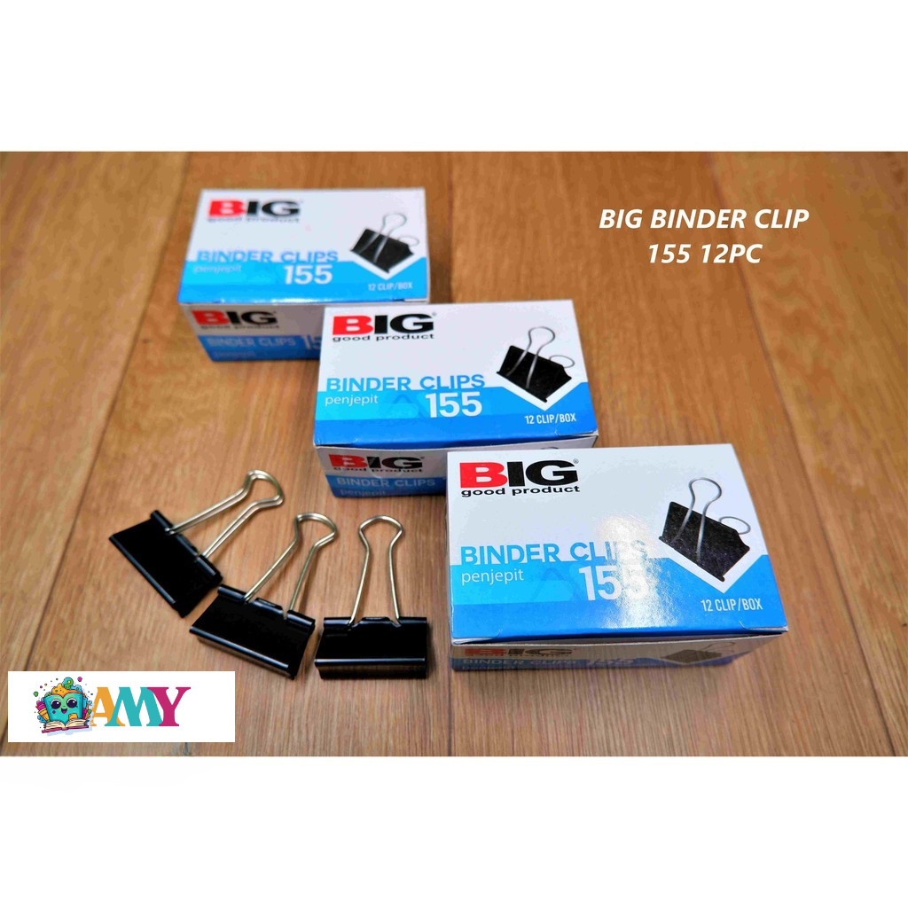 

BIG BINDER CLIP 155 AMY STASIONARY
