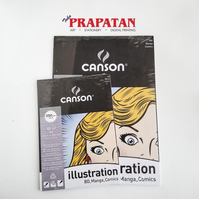 

Canson Illustration A4/A3 BD Manga Comics - A3