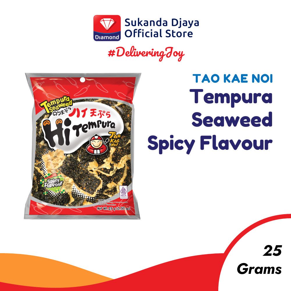 

Tao Kae Noi Tempura Seaweed Spicy Flavour 25 Gr - Free Gimmick