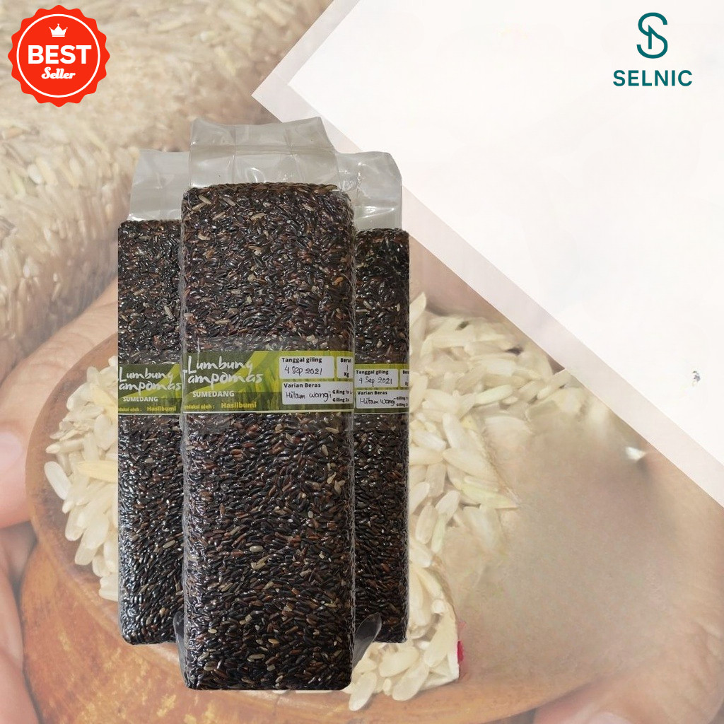 

Terpercaya Beras Hitam Wangi Asli Lumbung Tampomas 2Kg