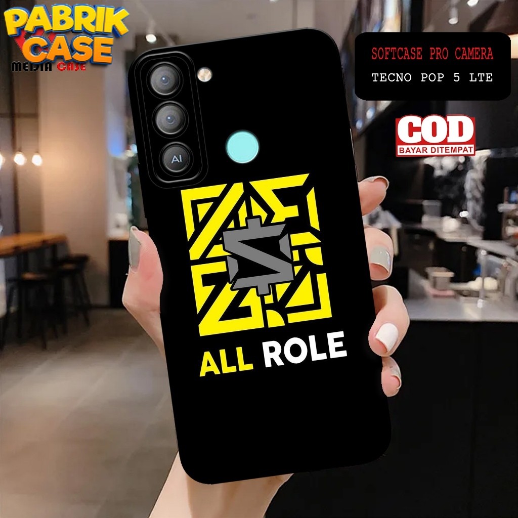 Case Hp Tecno Pop 5 LTE Terbaru - Motif Case Gamers - Casing Hp Tecno Pop 5 LTE - Softcase Hp Tecno 