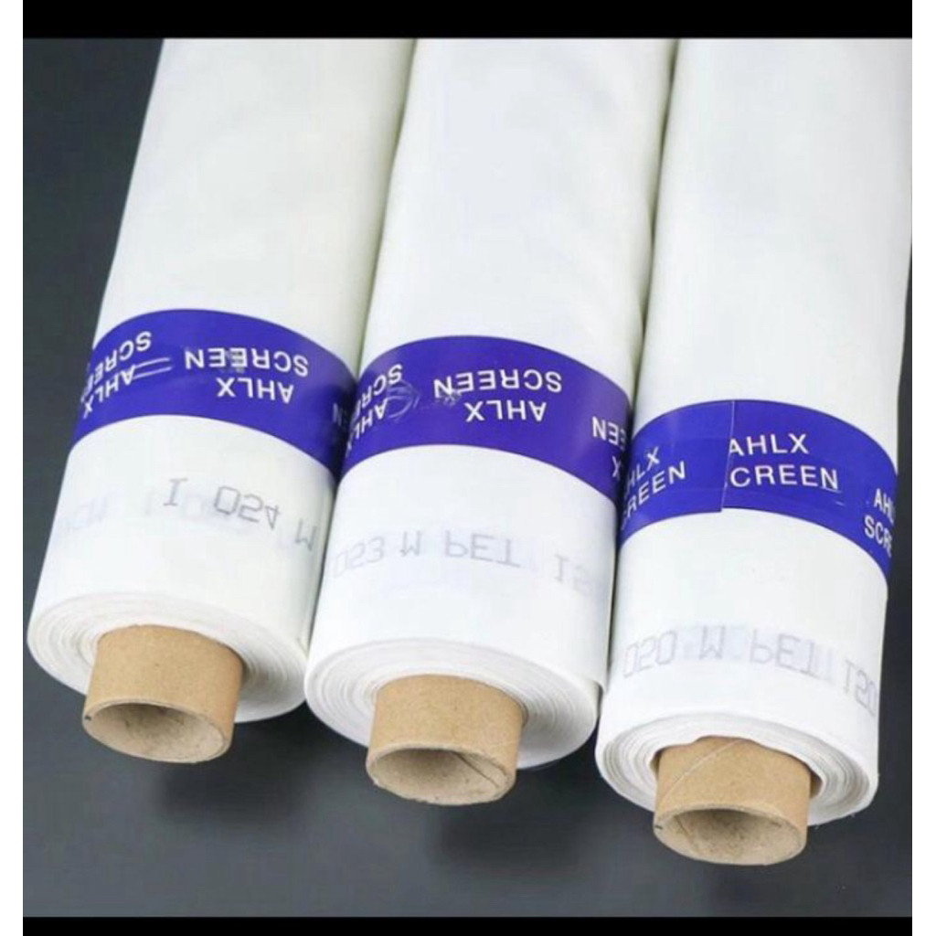 

Kain Screen Monyl Sablon T120 Putih