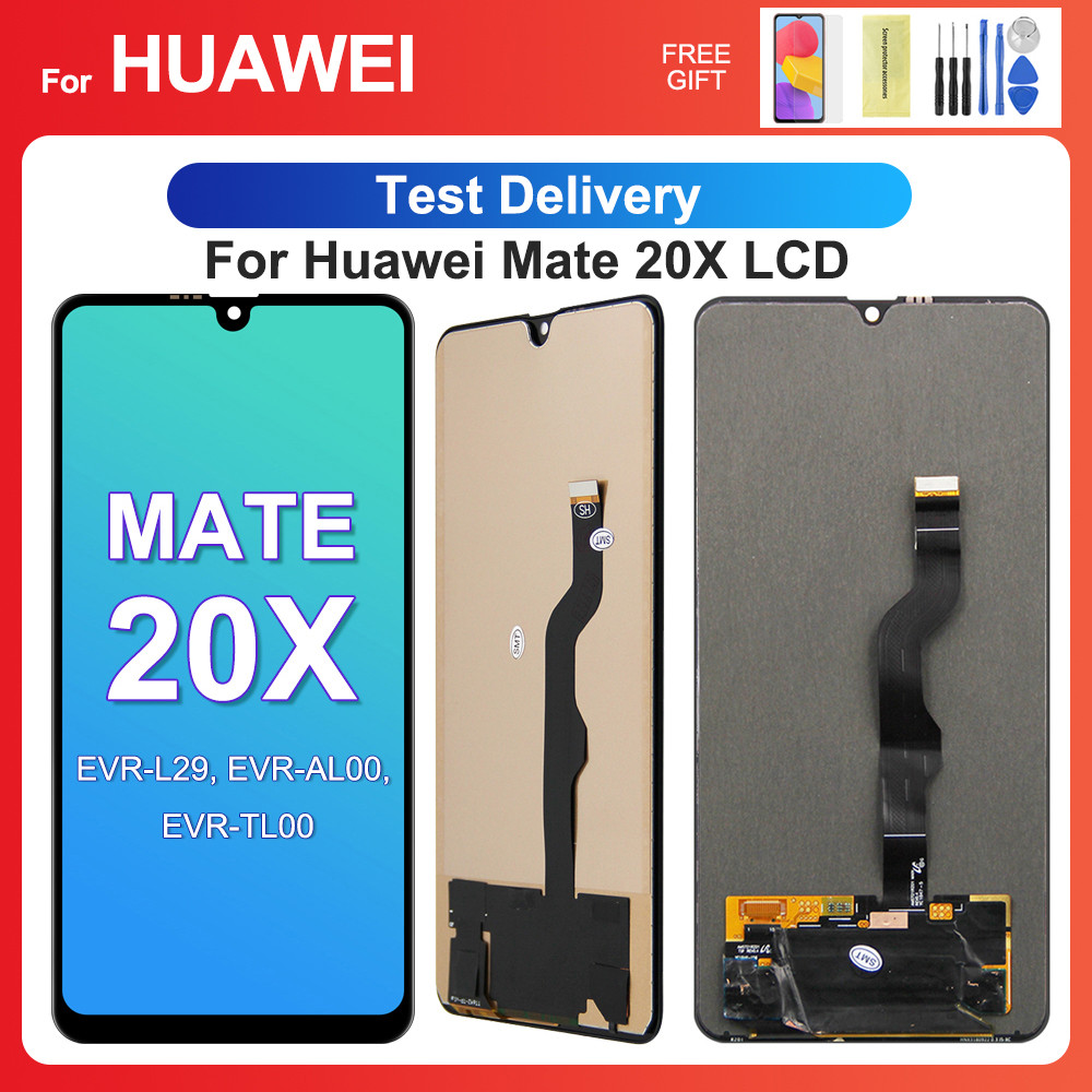 For HUAWEI Mate 20X 7.2''For  Mate 20 X EVR-L29 AL00 TL00 LCD Display Tou Screen Digitizer Assembly 