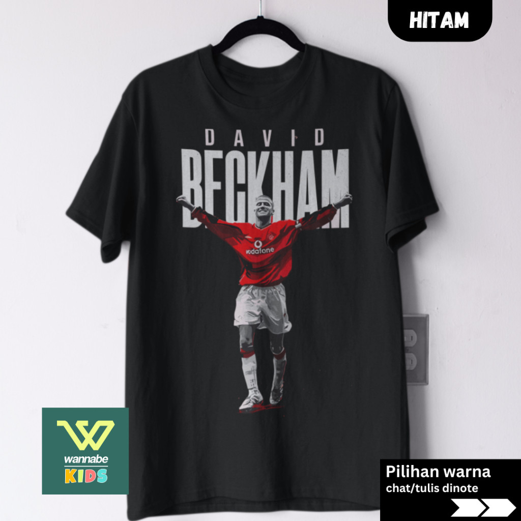 KAOS DEWASA  BOLA MANUTD BECKHAM 1 |