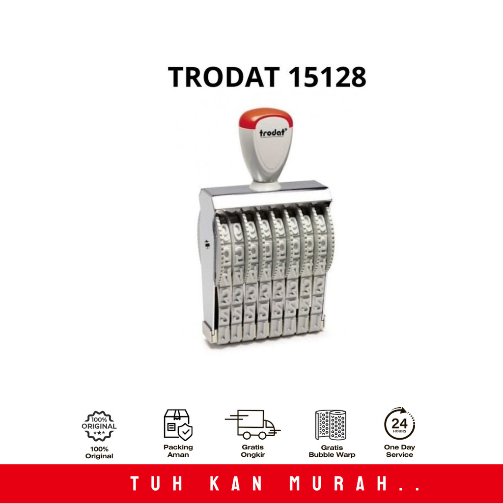 

STEMPEL ANGKA 8 DIGIT TRODAT 15128 - 12 MM