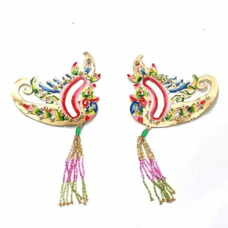 

DC___ Sumping telinga - sumping tari - sumping kulit - sepasang sumping - Sumping Telinga Kulit