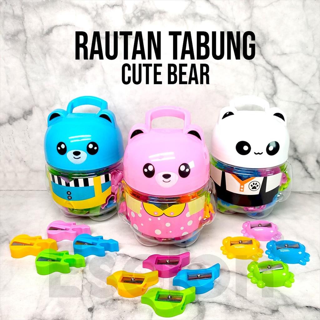 

❤️️Rautan / 24pcs rautan tabung Bear / Rautan Fancy❤️️