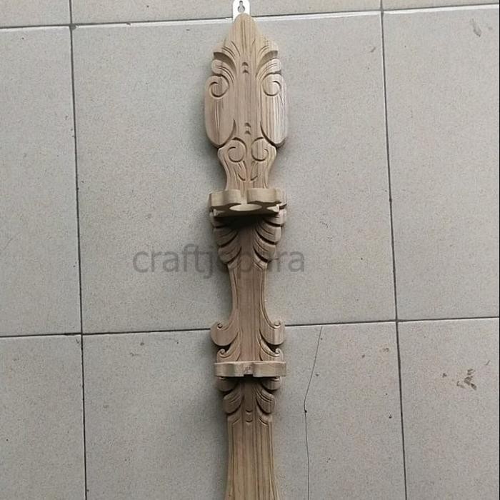 Blawong pusaka tombak minimalis ukir