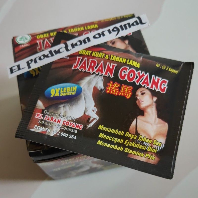 Eceran PerSanchet Perbungkus Kapsul Jaran Goyang kuat tahan lama