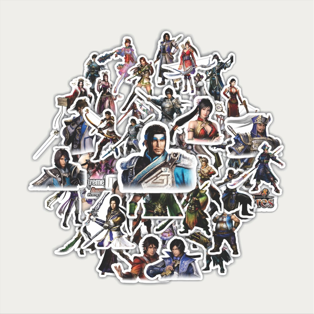 

Sticker Pack Stiker Gamae Series Dynasty Warriors Character Mix 2 | Sticker TUMBLR | Stiker LAPTOP KOPER HELM