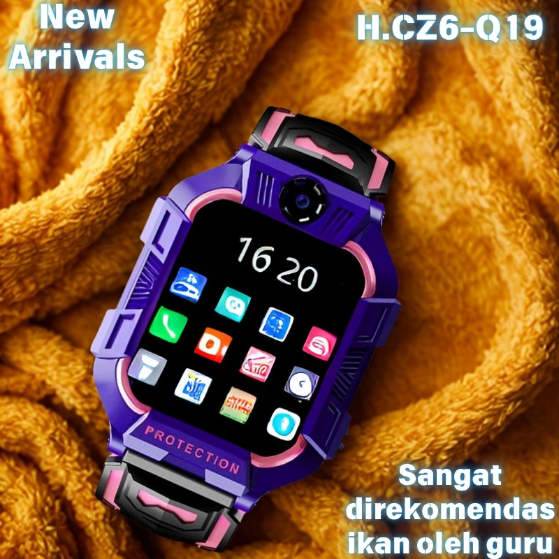 CAMBO.SHOP (CODBaru dan 100% Asli) smartwatch anak Z6S Jam tangan anak telepon 1.44 Inci Laya AMOLED