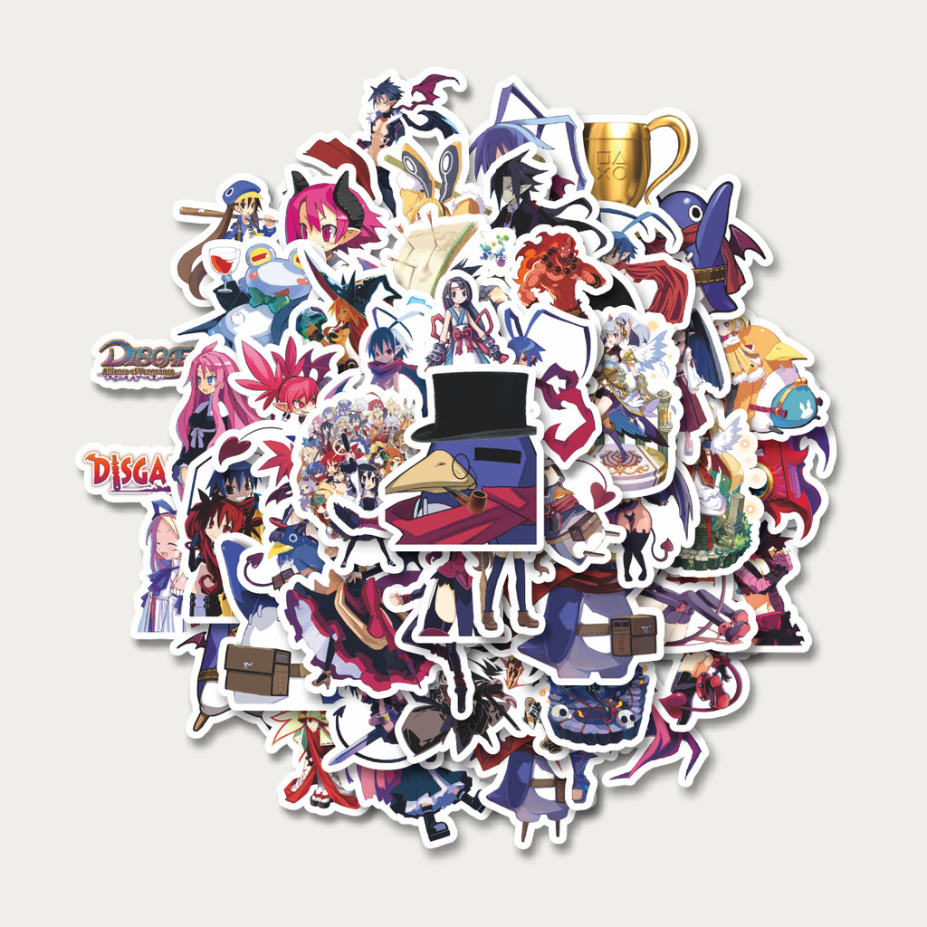 

Sticker Pack Stiker Game Series Disgaea Mix 1 | Sticker TUMBLR | Stiker LAPTOP KOPER HELM