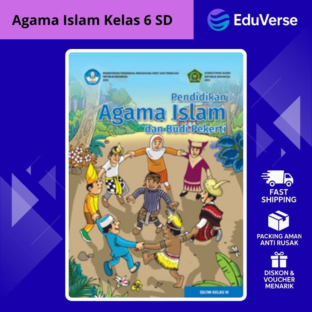 Buku PAI Agama Islam Kelas 6 SD -  Kurikulum Merdeka