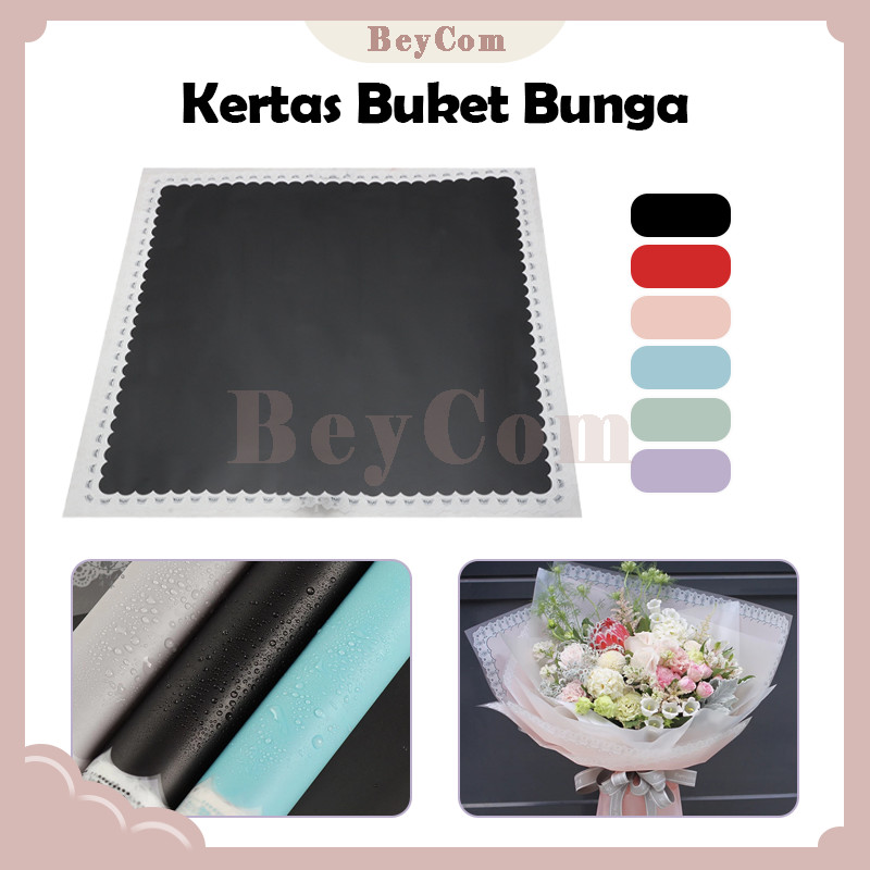 

Kertas Buket Motif Renda 20 Lembar/Cellophane Paper/Kertas Buket Bunga