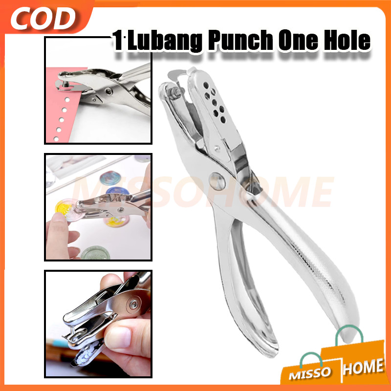 

Pembolong Kertas Hang Tag/Pelubang Kertas 1 Hole/Tang Pelubang Kertas Binder