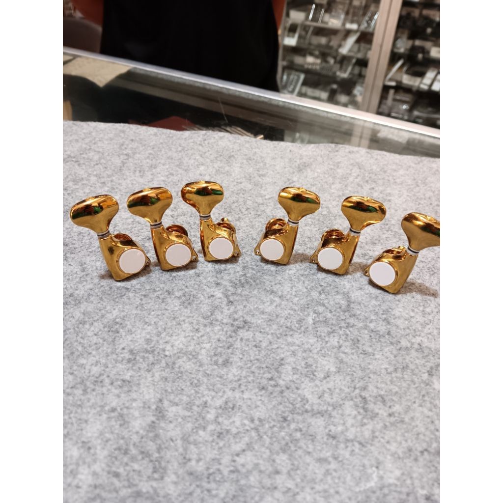 Dryer Gitar Akustik Elektrik Gotoh Style Set Gold