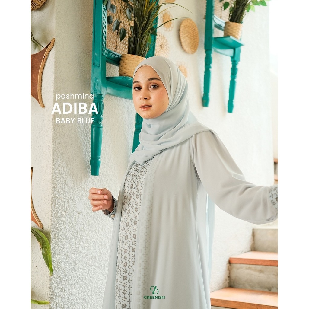 GREENISM | ADIBA HIJAB WANITA | READY STOK