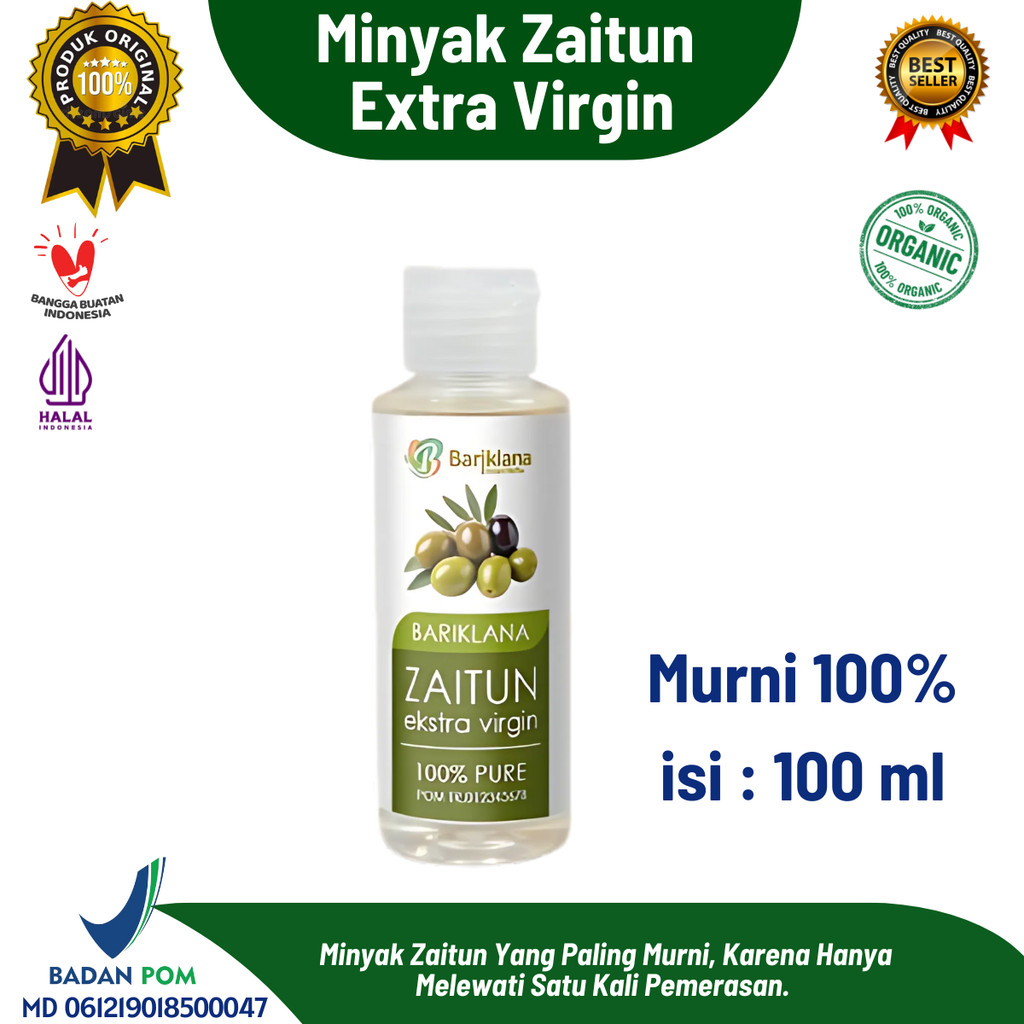 

KING ZAITUN Minyak Zaitun Murni 100% Virgin Oil - 100 ML
