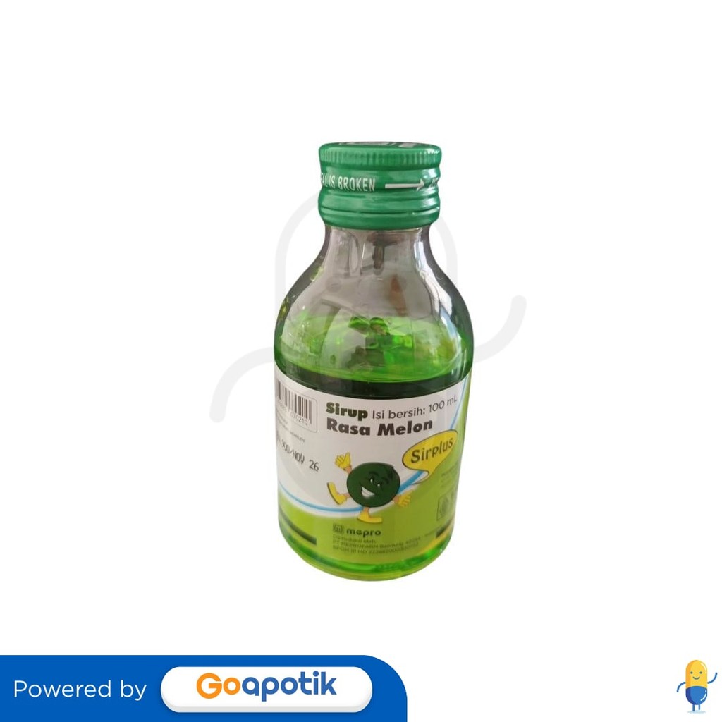 

Sirplus Rasa Melon Sirup 100 Ml