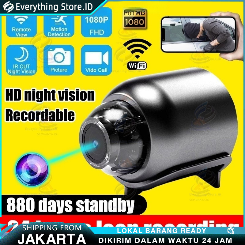 【COD 】Kamera WIFI Mini X5 HD 1080p Camera Cctv Kamera Kecil Camera Mini Bluetooth Kamera Pengintai M