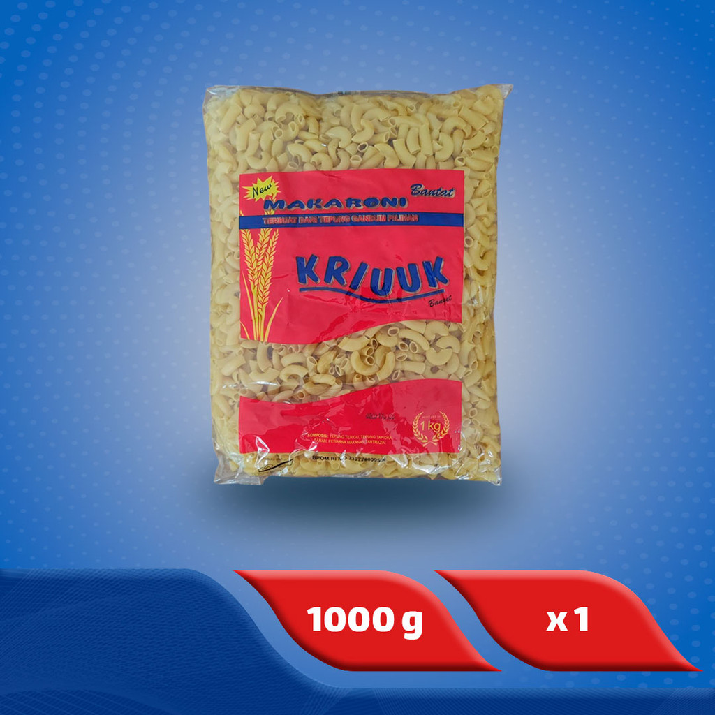 

Kriuuk Makaroni Bantat 1 kg
