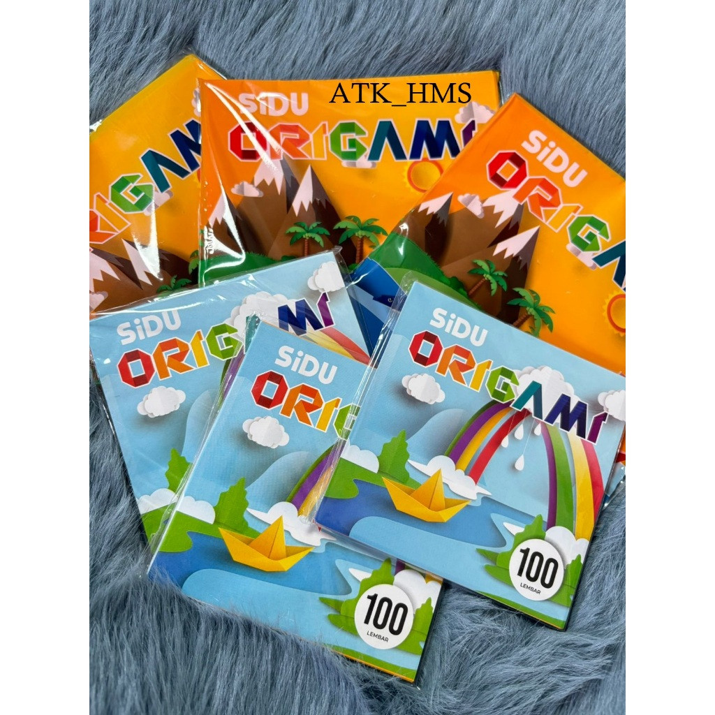 

Kertas Lipat / Origami SIDU (100 lembar)