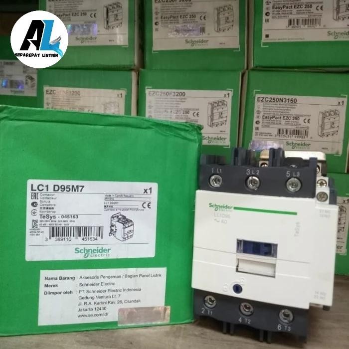 SCHNEIDER KONTAKTOR CONTACTOR LC1D95M7