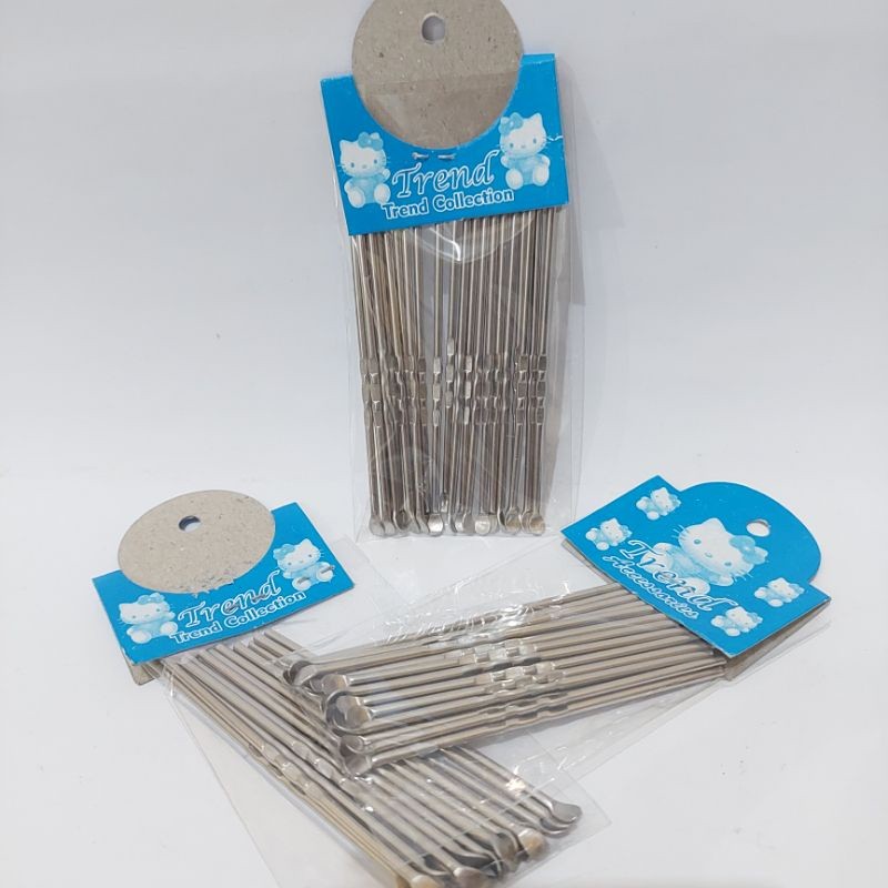 dNoura SATU PACK ( 20 PCS ) Urek Pembersih Telinga Monel Korek Kuping Logam Besi Stainless