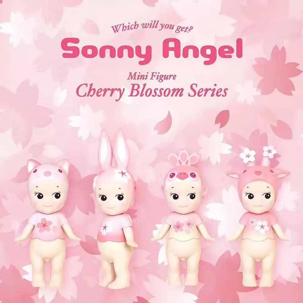 Sonny Angel 2019 Cherry Blossom Series Blind Box Toys Mystery Box Kawaii Lucky Cute Doll Decoration 