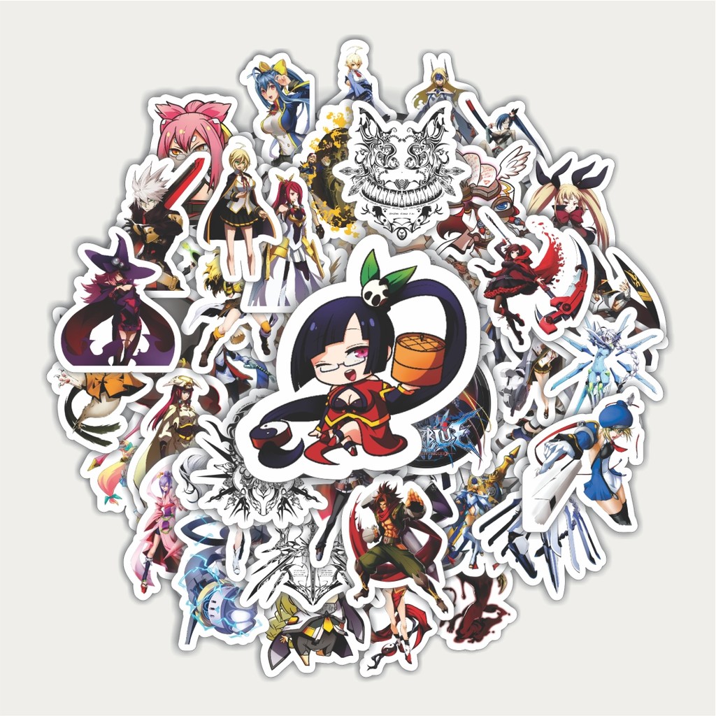 

Sticker Pack Stiker Game Series Blaz Blue Karakter Mix 5 | Sticker TUMBLR | Stiker LAPTOP KOPER HELM