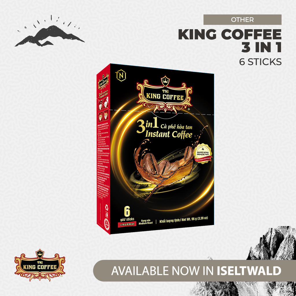 

KOPI INSTAN IMPORT VIETNAM TRUNG NGUYEN KING COFFEE - 3 IN 1
